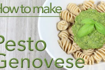 Italian Recipes - How to make Pesto Genovese