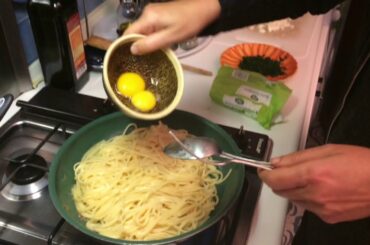 linguine con mozzarella e acciuga learn Italian by cooking Anna Maria on Italki