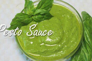 Pesto Sauce Recipe | Easy & Homemade Sauce Recipe | Italian Pesto Sauce | Kanak's Kitchen
