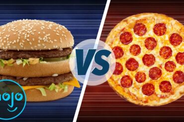 Best Food: Burgers Vs Pizza