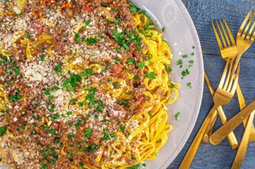 How To Make Bolognese Sauce with Tagliatelle From Rachael Ray 50
