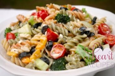 The BEST Creamy Italian Pasta Salad Recipe - I Heart Recipes