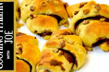 Nutella Croissants Cooking Italian with Joe