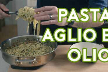 Binging with Babish: Pasta Aglio e Olio from "Chef"
