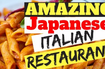 Cool Little Italian Restaurant In Japan With Unique Pasta Menu