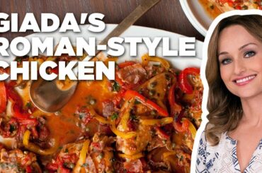 Giada De Laurentiis Makes Roman-Style Chicken | Food Network