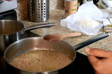 Italian home cooking: How to make saffron risotto