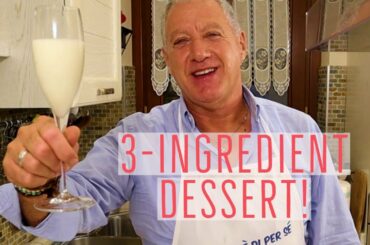 Preparing a Refreshing Mixed Drink With Only 3 Ingredients! Italian "Sgroppino"