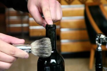 The Coolest Way To Open A Bottle Of Wine
