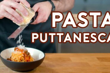 Binging with Babish: Pasta Puttanesca from Lemony Snicket's A Series of Unfortunate Events