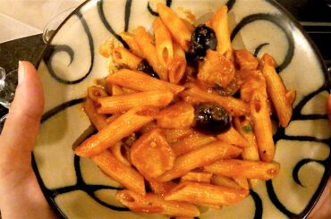 Italian pasta with tuna fish tomato sauce - Cooking Simple Recipes