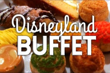 All You Can Eat Italian! NEW Disneyland Buffet - Anaheim, California