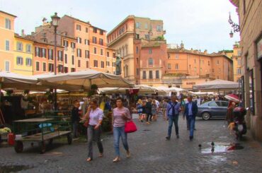 WALKS OF ITALY Rome Food Tasting! ~ extract from FOOTLOOSE IN ITALY IV travel guide video 4