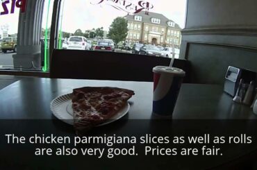 LUIGI'S PIZZA RESTAURANT REVIEW - NJ New Jersey Shore Travel Food Dining Guide