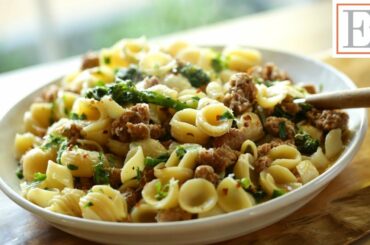 Beth's Orecchiette Pasta with Sausage and Broccoli Recipe |ENTERTAINING WITH BETH