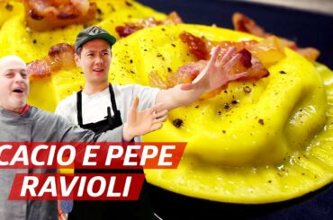 Lucas Learns How to Make Ravioli from an Italian Master Pasta Maker — Dining on a Dime