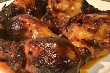 Sweet and Spicy Mustard Chicken Legs | Ninja Air Fryer Chicken