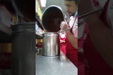 Making of chocolate souffle (ITALIAN TASTE)