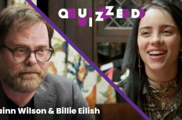 Billie Eilish gets QUIZZED by Rainn Wilson on ‘The Office' | Billboard