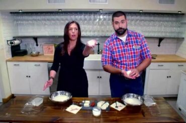 Toni On! Italy - learn to make your own mozzarella and the wine keeps flowing!