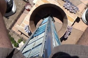 Per Bacco Wine Themed Drop Tower Onride POV Video Miragica Italy 1080p HD