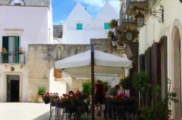 Locorotondo in Puglia's wine region, Italy