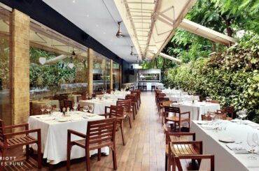 Dining at Marriott Suites Pune