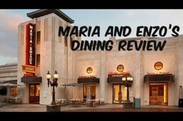 Maria and Enzo's Review | Disney Springs Dining VLOG Summer 2019