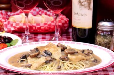 Buon Appetito Restaurant & Bar 🍷 ITALIAN CUISINE 🍝 ( CHICKEN MARSALA OVER PASTA )