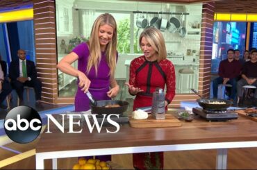 Gwyneth Paltrow shares recipes from her new cookbook on 'GMA'