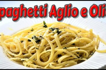 Filipino Style Spaghetti Aglio e Olio Recipe (Spaghetti With Garlic & Olive Oil Recipe)