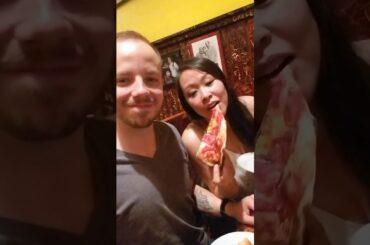 Brian's Reaction to Eating NYC Pizza