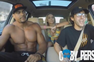 Body Builder Shocked By Rapping Uber Driver!
