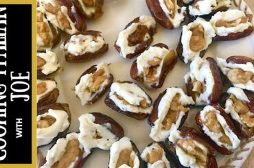 Stuffed Dates with Cheese and Nuts Cooking Italian with Joe