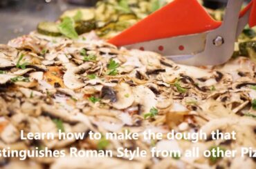 Roman Pizza Academy - Recipes and Learn how to make Pizza al Taglio / Roman Style Pizza