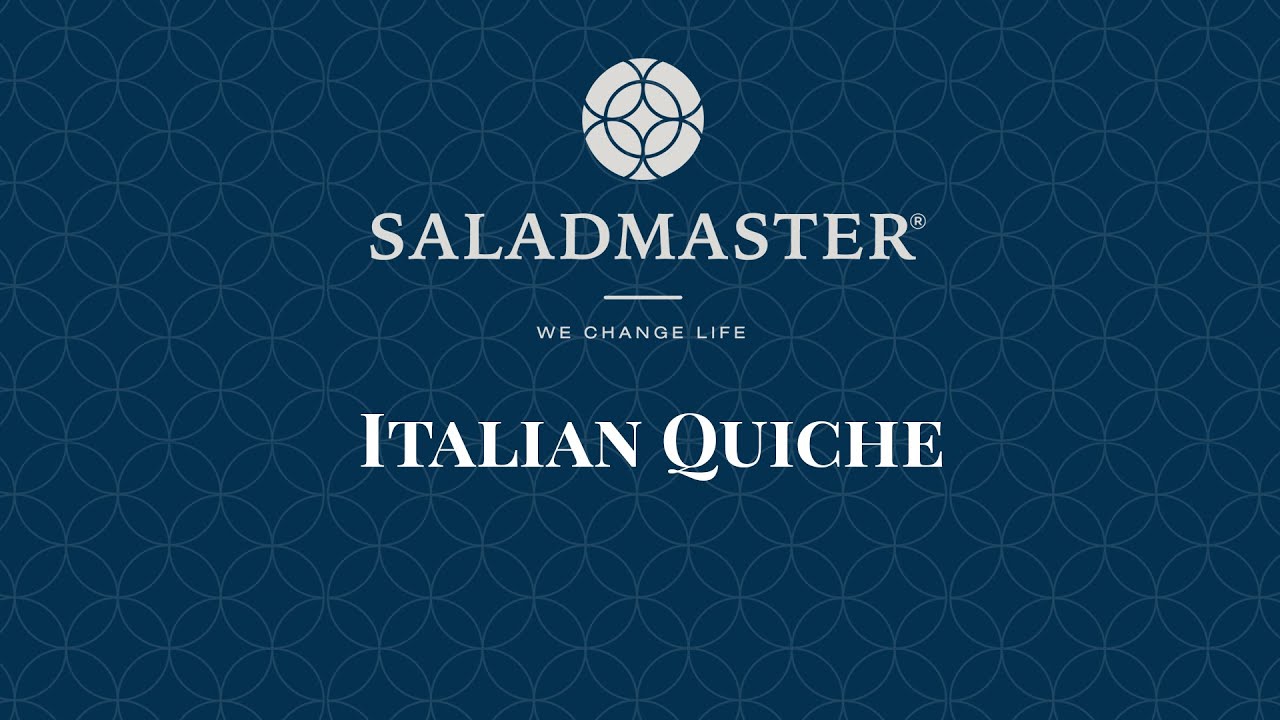 Cooking In Saladmaster: Italian Quiche Cooking In Saladmaster: Italian Quiche