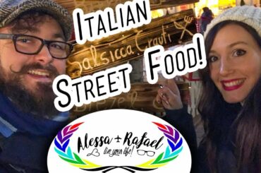 Italian Street Food: Northern Sausages (in Bolzano, Italy) - Alessa and Rafael #002