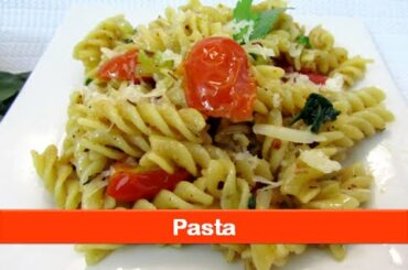 Pasta without sauce recipe|Italian pasta recipes|quick & easy veg dinner lunch food-let's be foodie