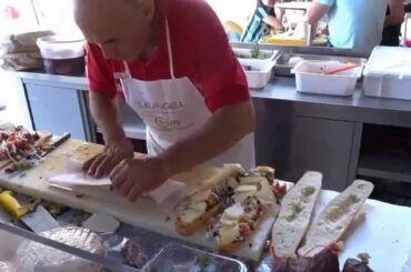 Street Food: Italy Sicily incredible Panini / Sandwich (edited)