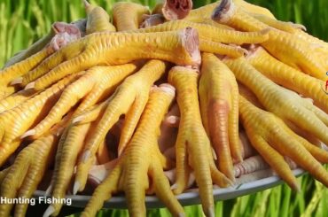 Delicious Chicken Claws Crispy Recipes Prepared By Devi / Fish Hunting Fishing
