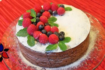 Torta Caprese - Flourless Chocolate Almond Cake | Keto Recipes