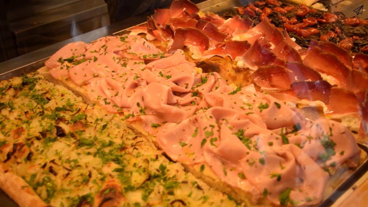 Street Food Italy: Roman Style Pizza at Bonci – Rome Street Food Italy: Roman Style Pizza at Bonci - Rome