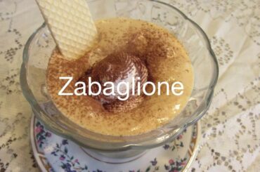 Italian Cuisine: Zabaglione