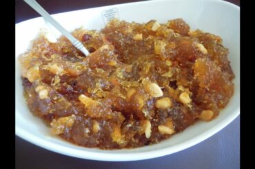 Date Halwa   Karjura Halwa 4 | INDIAN RECIPES | WORLD'S FAVORITE RECIPES | HOW TO MAKE