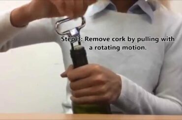 How to use a 2 pronged cork puller (wine opener) - Prowine