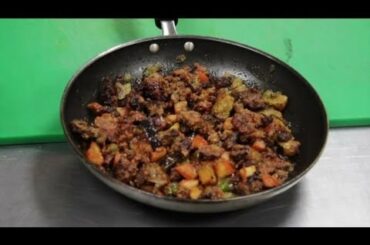 Baby Eggplant & Ground Beef Recipe : Ground Beef Recipes