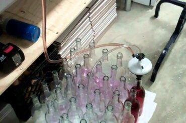 Super Automatic Wine Bottle Filler & Italian Floor Corker