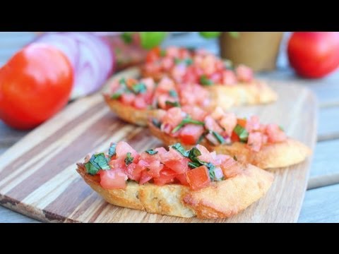 Italian Bruschetta Recipe – GetFitWithLeyla Italian Bruschetta Recipe - GetFitWithLeyla