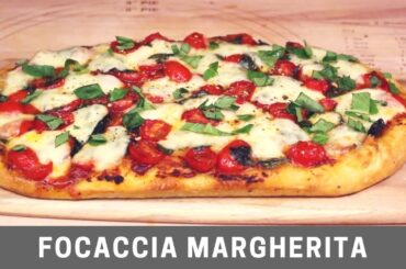 Focaccia Margherita - Homemade Recipe