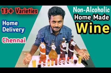 Home Made Wine Delivery in Chennai || Once upon a Wine || Chennai Vlogger Deepan - Tamil